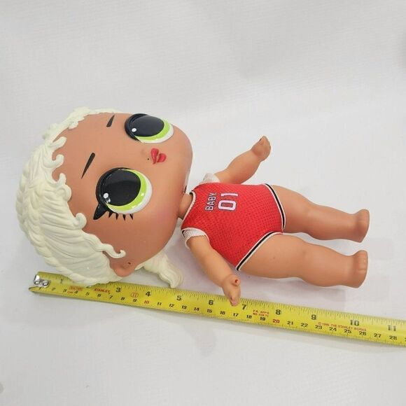 MGA LOL MC Swag 11" Big Baby Sister Large Head Vinyl Fashion Baby Doll 2021 - Picture 4 of 6